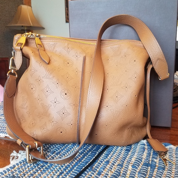 SOLD@! Louis Vuitton Selene Caramel PM Handbag - Picture 2 of 12